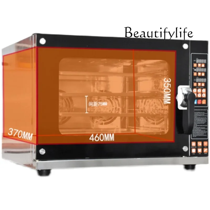 

Automatic oven commercial multi-function hot air circulation electric steam oven baking machine