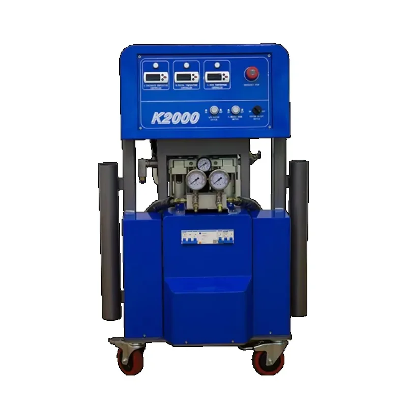 Reanin K2000 صغيرة محمولة من مادة البولي يوريثين مقاومة للماء والعزل Pu آلة رغوة الرش حقن آلة طلاء الرش للبيع #2