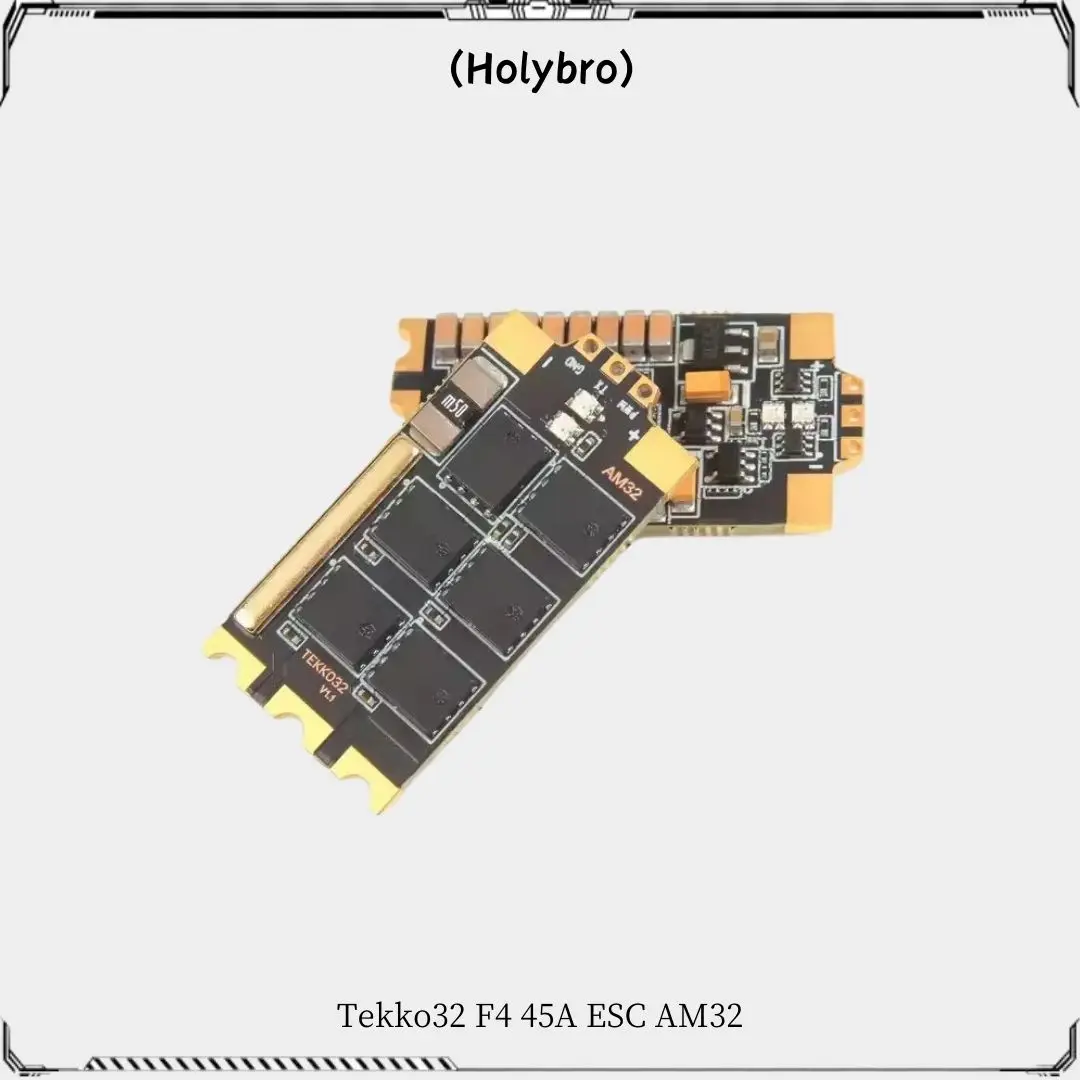 Holybro Tekko32 F4 45A Brushless ESC AM32 Bit 2-6s Dshot1200 Compatible BetaflightF3/F4 Flight Controller for RC FPV Drone