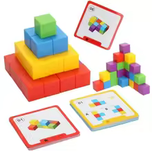 Blocs Logiques Arc-en-Ciel Montessori