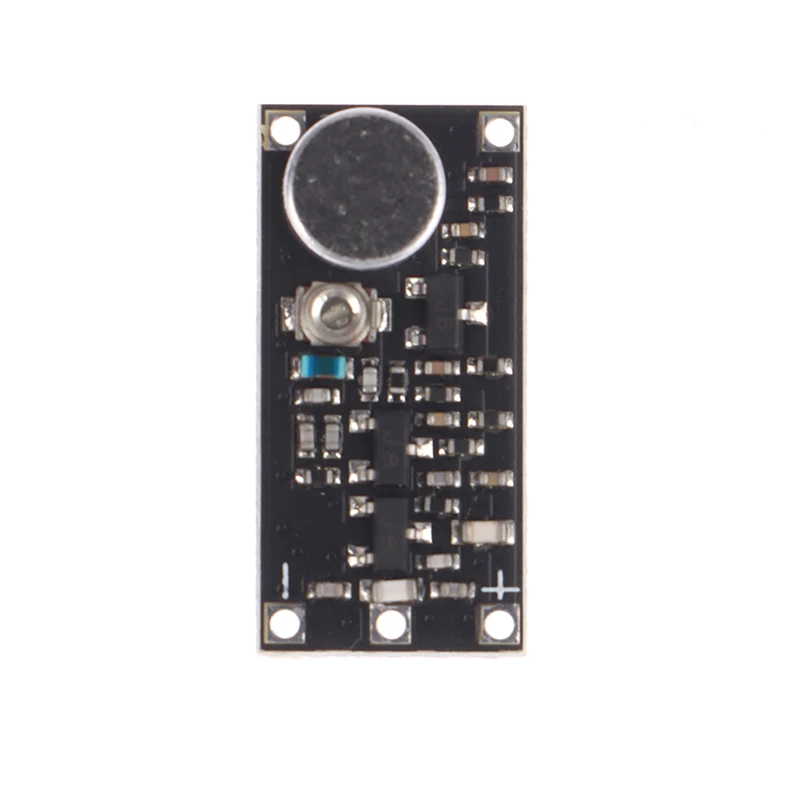 Módulo transmisor FM con micrófono para coche, placa de transmisión de Radio FM para teléfono Arduino, bricolaje, CC 2V, 9V, 9mA, 88-115MHz, 1 piezas