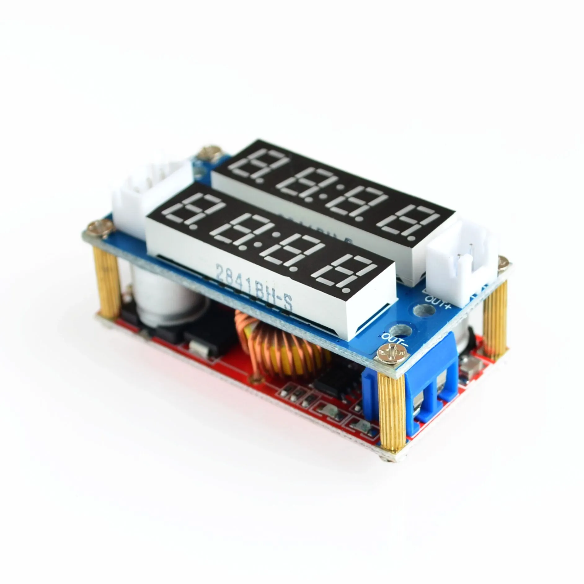 1PC 5A Adjustable Power CC/CV Step-down Charge Module LED Driver Voltmeter Ammeter Constant current constant voltage