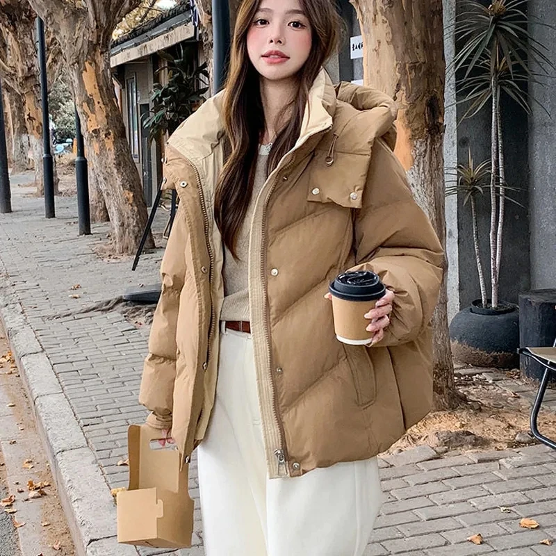 Stand-Up Collar Shiny Down Cotton Vest Women Autumn Winter Sleeveless Coat Jacket Overcoat Quilted Padded Warm Thick Puffer Vest