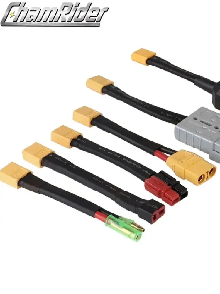 Batterie-Schnittstellenadapter für Elektrofahrräder XT60 Dullet T Port Anderson 2 XT90 Anderson 1-poliger Anschlussanschluss Batterieadapter