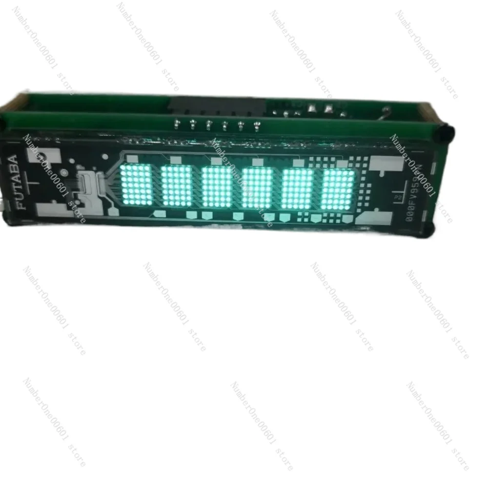 VFD display module, 6-bit dot matrix, reverse display, integrated driver, super convenient driver