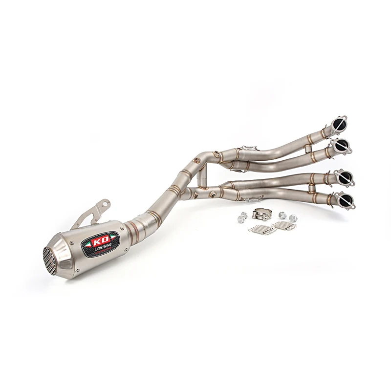 For BMW S1000RR 2019-2023 S1000R 2021-2023 Motorcycle Full Exhaust System Front Link Pipe Muffler Escape Slip On Original