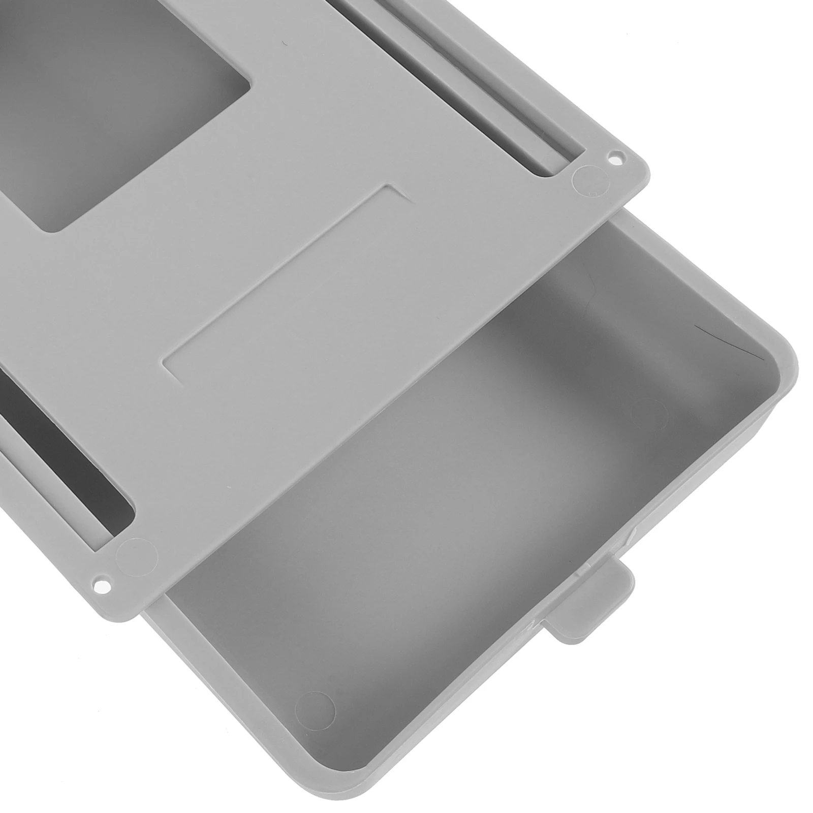 

Desk Organizer under Table Storage Box Organization Desktop Drawer Light Grey Organiser Organizers Small Drawers Office