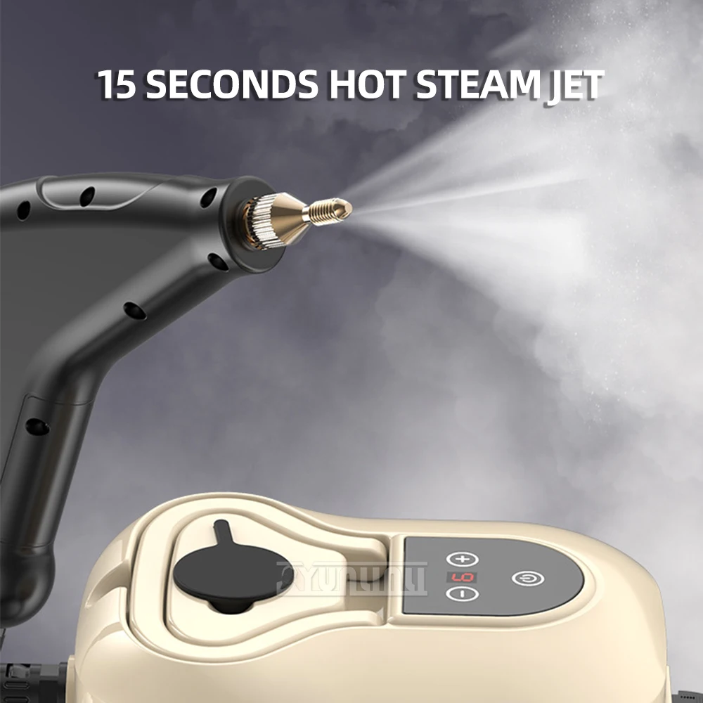 منظف بخار محمول بالضغط العالي Limpiador De Vapor Para Carro منظف غطاء المطبخ المحمول