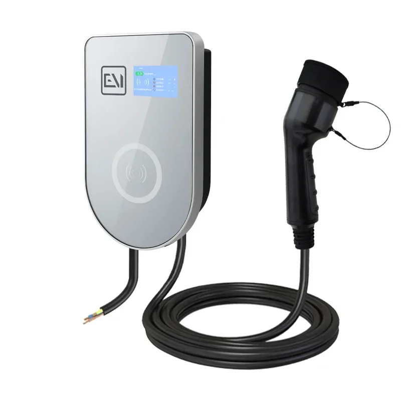 7KW-22KW Portable EV Charger 1 Phase Electric Vehicle AC 32A Wallbox EV Fast Charging Station