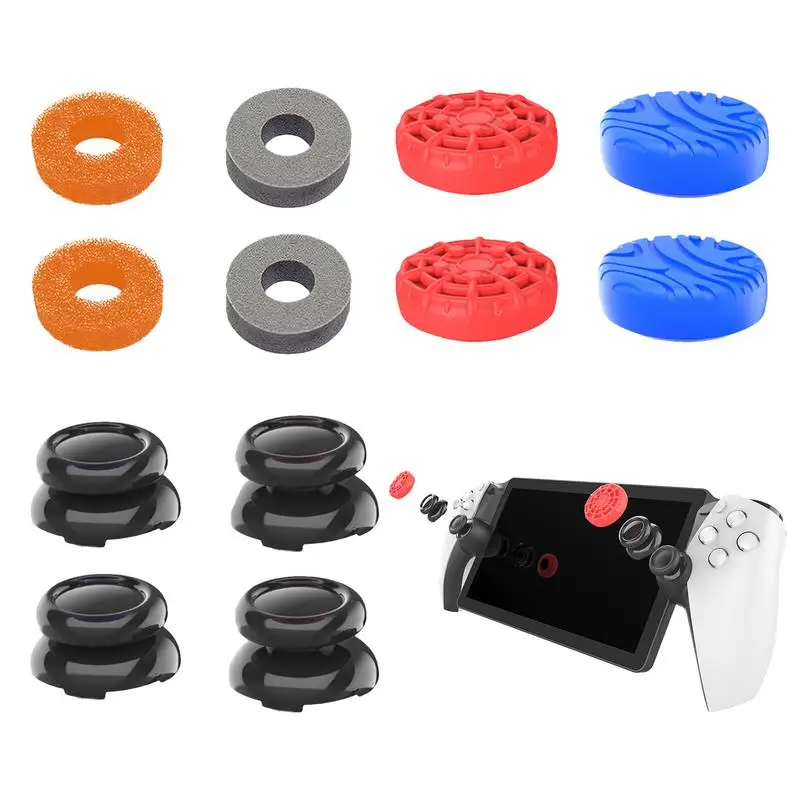 Thumb Grip Set Thumbstick Cover Joystick Grip Kit Protective Covers Button Covers Joystick Cover Game Accessories 12 PCS