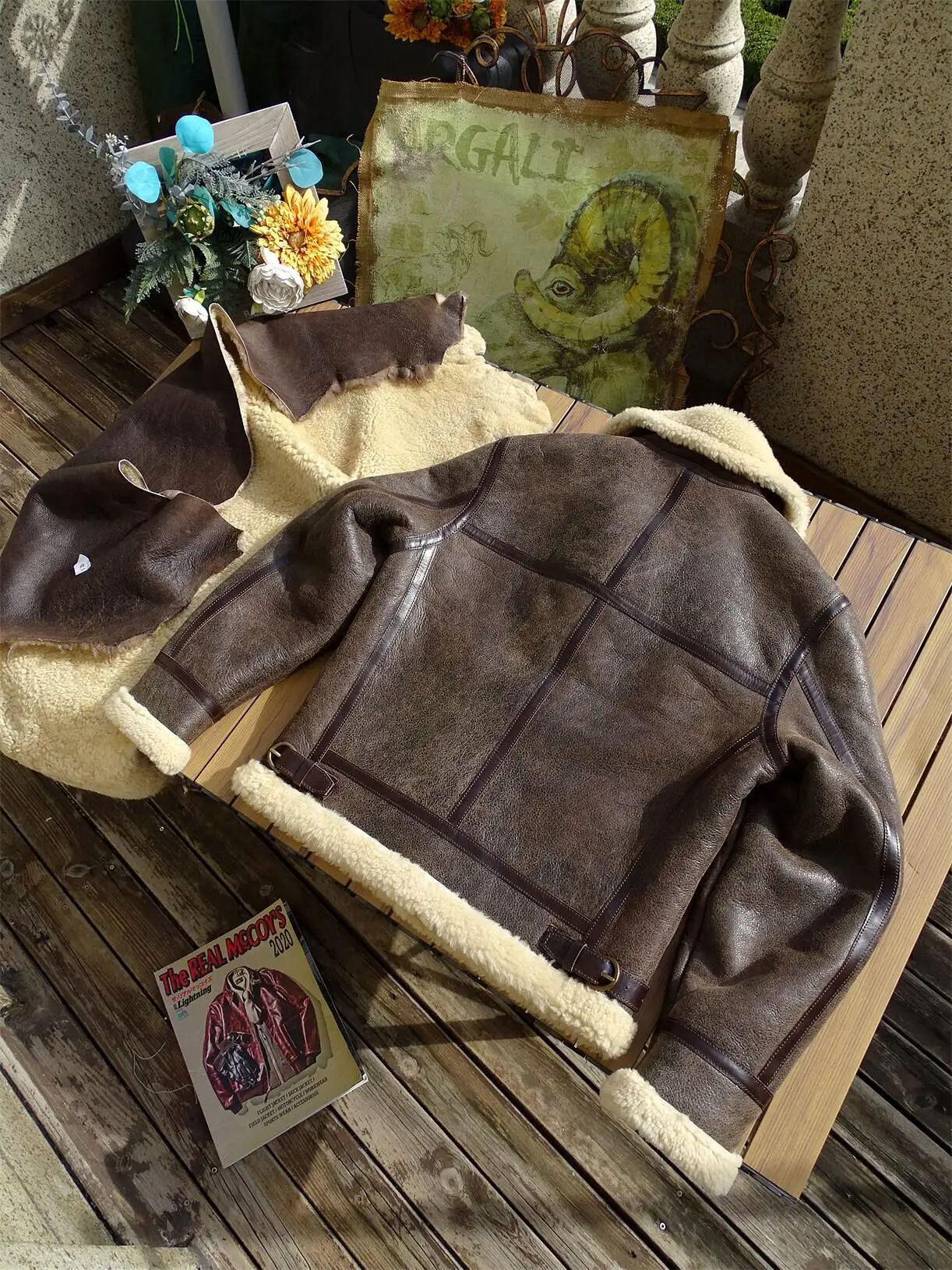 B3 Original ecological sheep fur