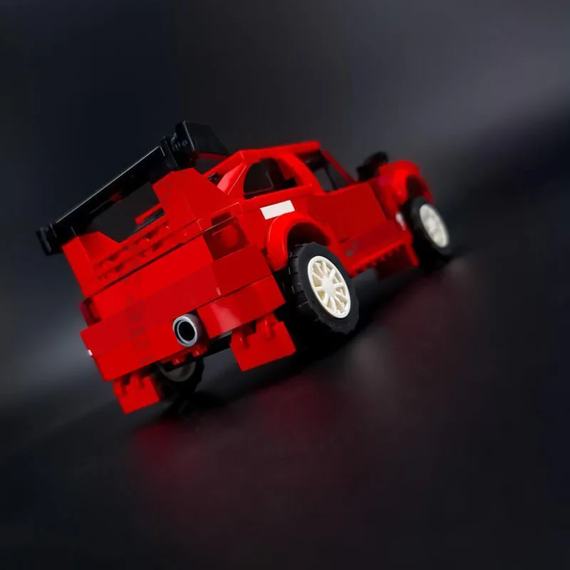 401 PCS Speed King ZX Rallye raid Evo 4 1994 MOC Customize Modular Building Block Educational Popular DIY Toy Christmas Gift