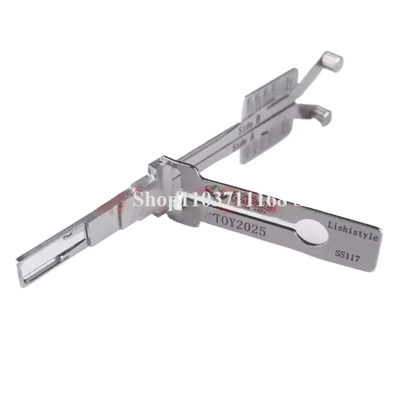 Lishi 2 in1 TOY2025 Strumenti per fabbro Decodificatore per raccolta serratura chiave auto e prelievo PER BUICK per CADILLAC per CHEVROLET USA per VAUX