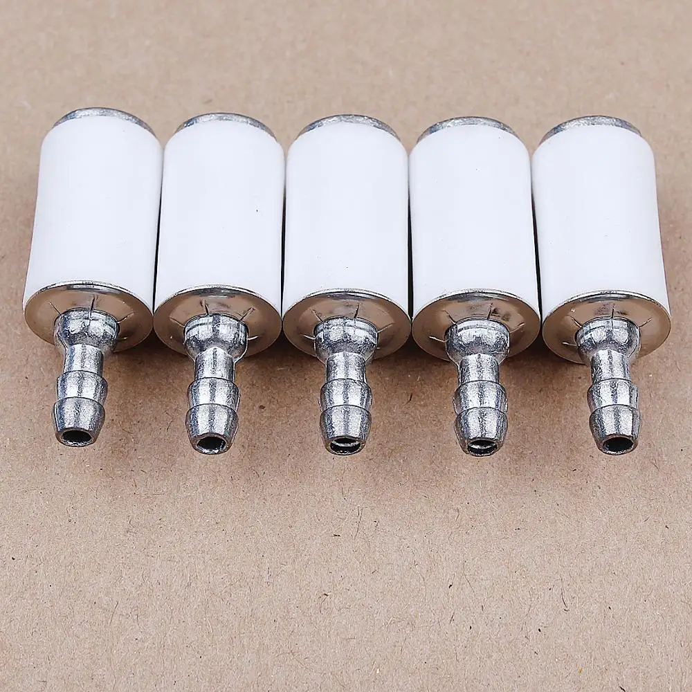 5 pezzi filtro carburante per Husqvarna 124C 124L 125C 125E 128C 128R Poulan artigiano Trimmer tosaerba 530010897 530014362