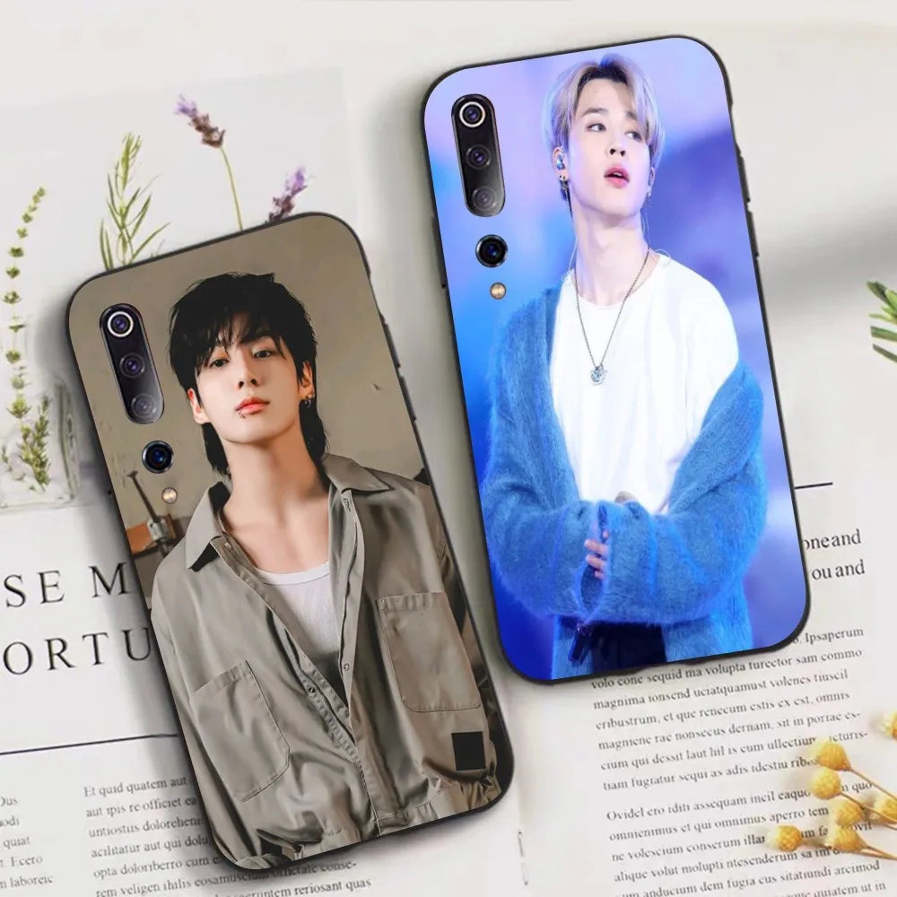 Singer J-JIMINS-S Phone Case For Xiaomi Mi 5X 8 9 10 11 12 Lite Pro 10T PocoX3pro PocoM3 Note 10 Pro Lite