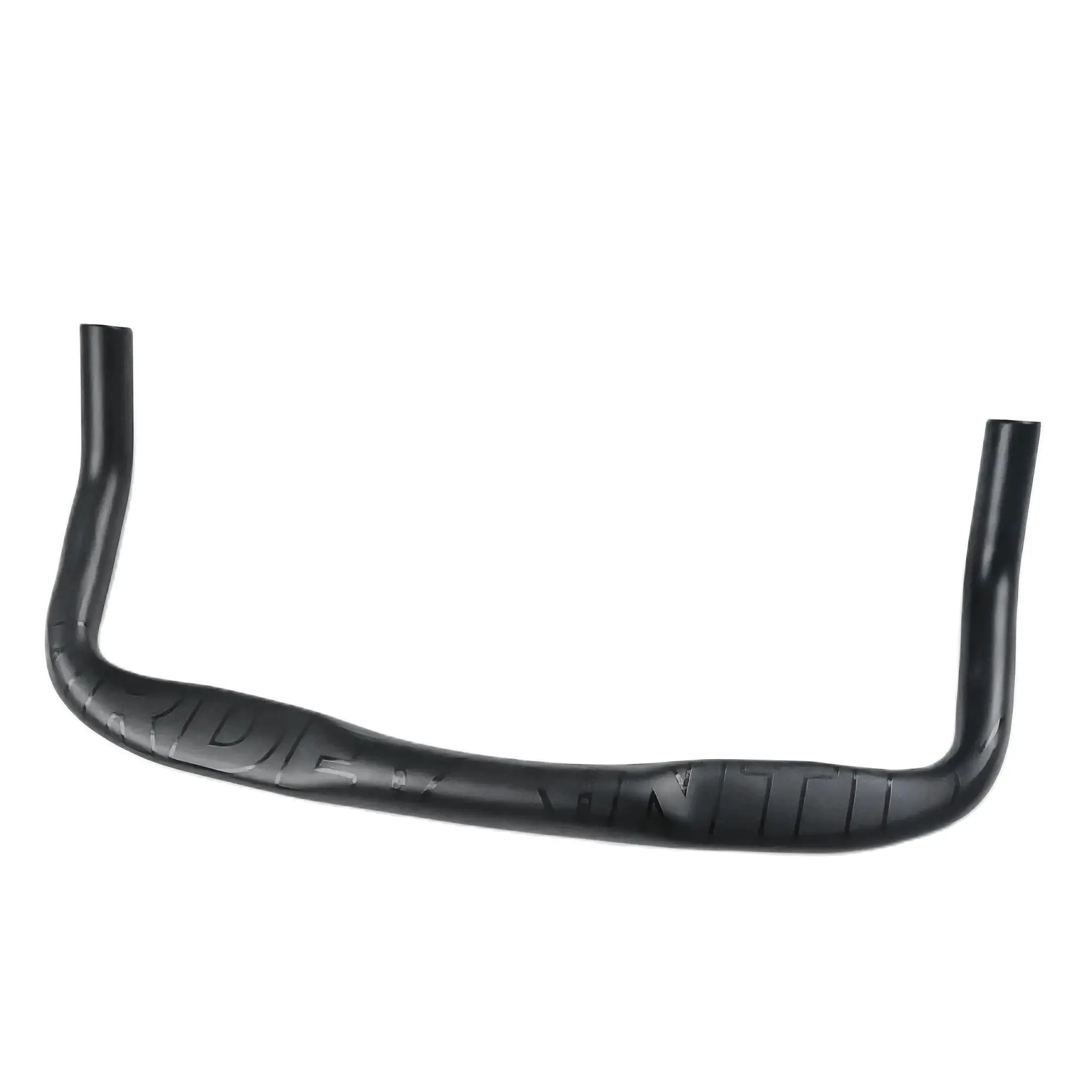 Ardently Fixed Gear Racing Road Bike TT Handlebar 31.8mm Black Aluminum Alloy Bicycle Bullhorn Handlebar Bent Bar Cycling Parts