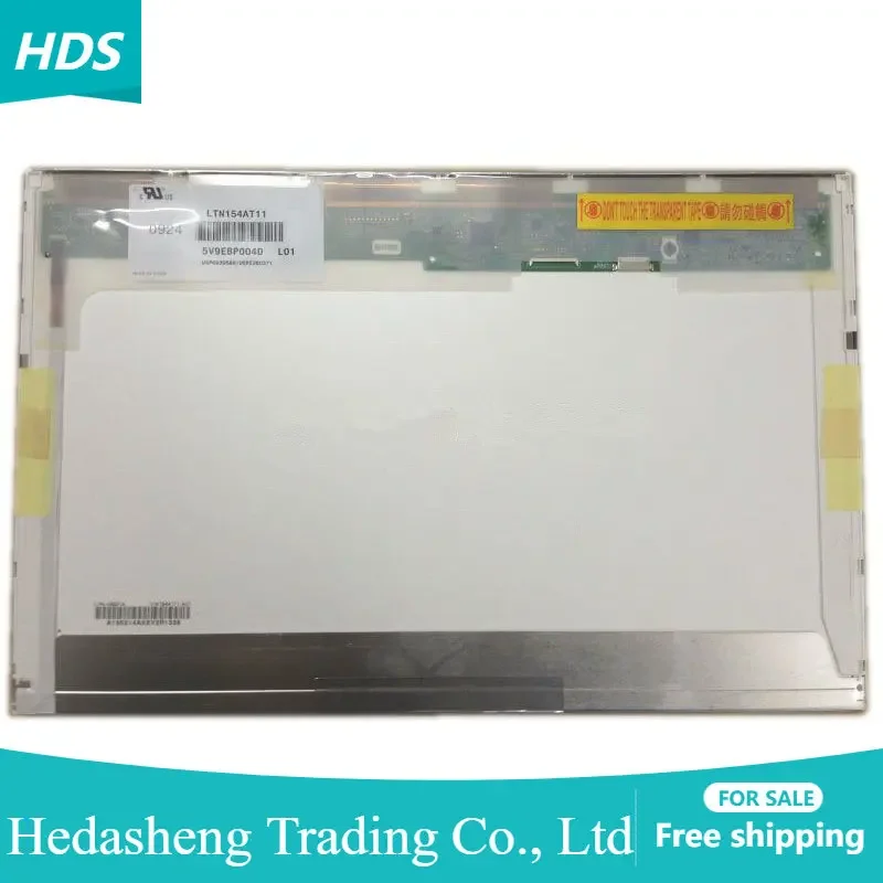 

LTN154AT11 15,4 дюйма для Lenovo 1280 × 800, B154EW09 V.0 V.1 N154I6-L05 L01 SL500 T500 G530 40-контактный ЖК-экран для ноутбука