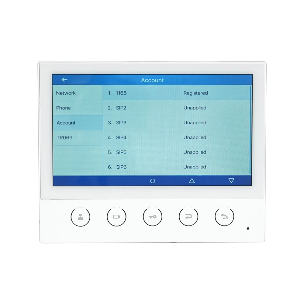 Imagem -03 - Fanvil-indoor Touch Station I53w Suporta Protocolo Sip Padrão 3cx Avaya Asterisk Pbx Broadsoft