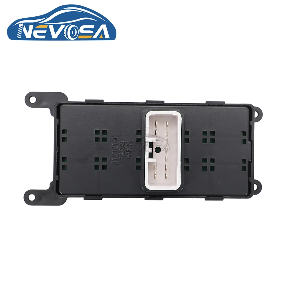 NEVOSA 93570-1W000 Electric Power Window Switch Regulator Lifter Control Button 935701W000 For Kia Rio III (UB) 2012 935701W000