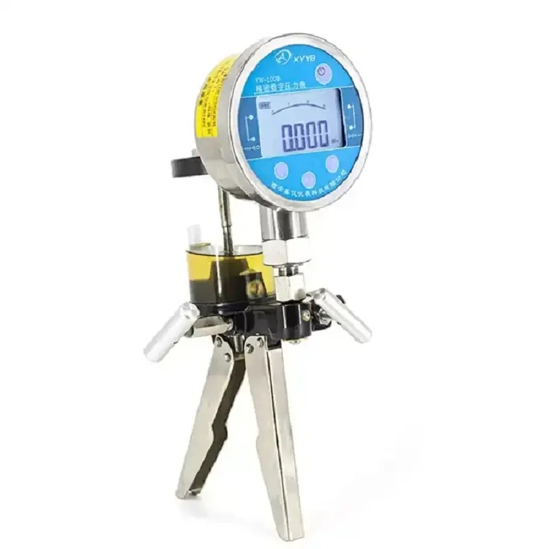 250Bar Manual Pressure Test Digital Portable Manual Hydraulic Calibrator Pump