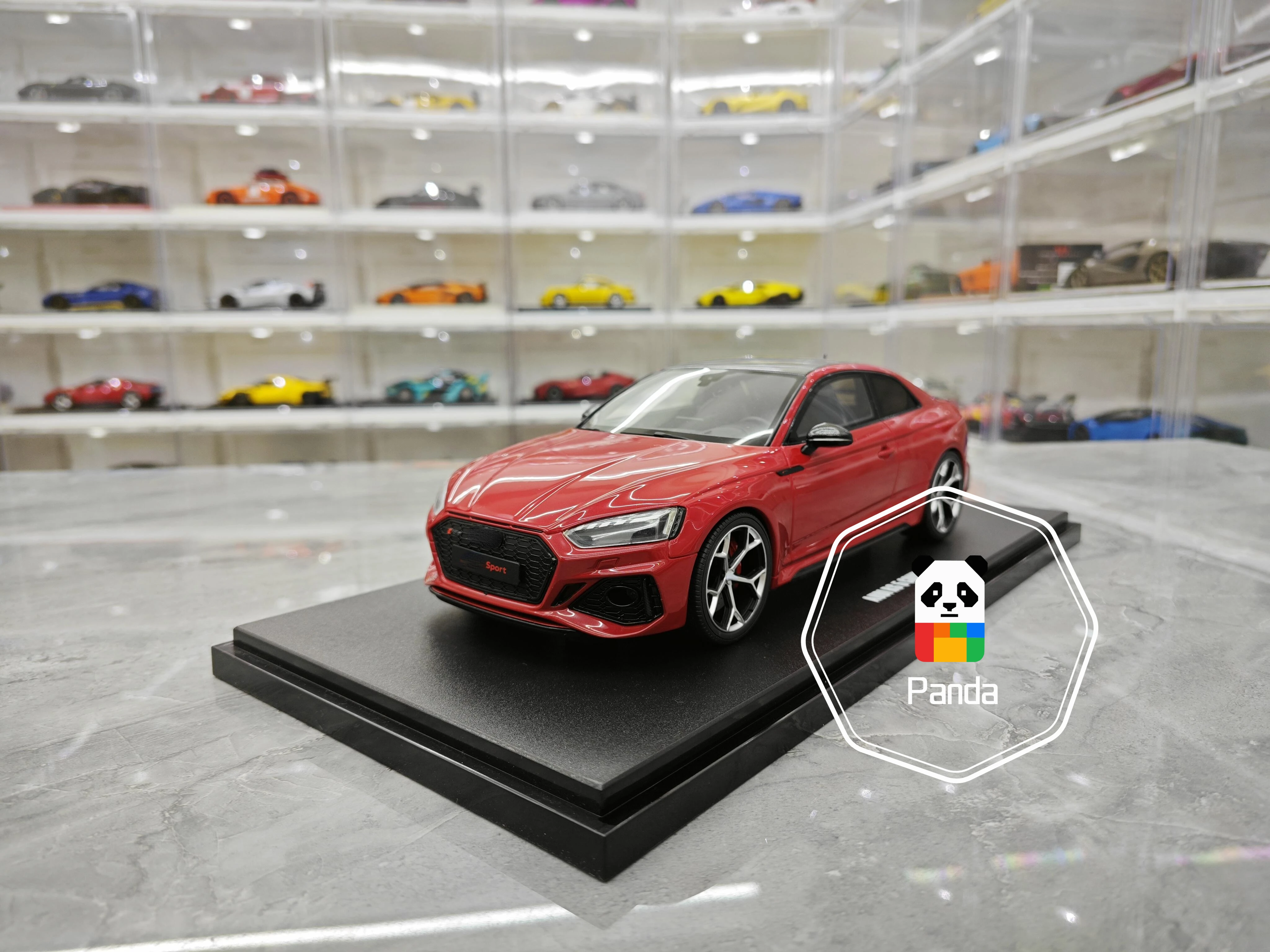 GT Spirit 1/18 aodi RS5 Limited Edition Simulation Resin Car Model Collectible Ornament Gift Classic Car Static Viewing