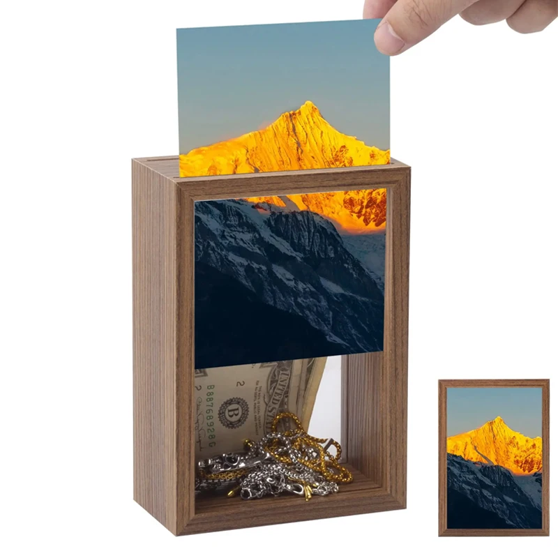 Hiding Safe Private Money Box Picture Frame Fake Sight Secret Stash Can Container Hiding Storage Important Item File