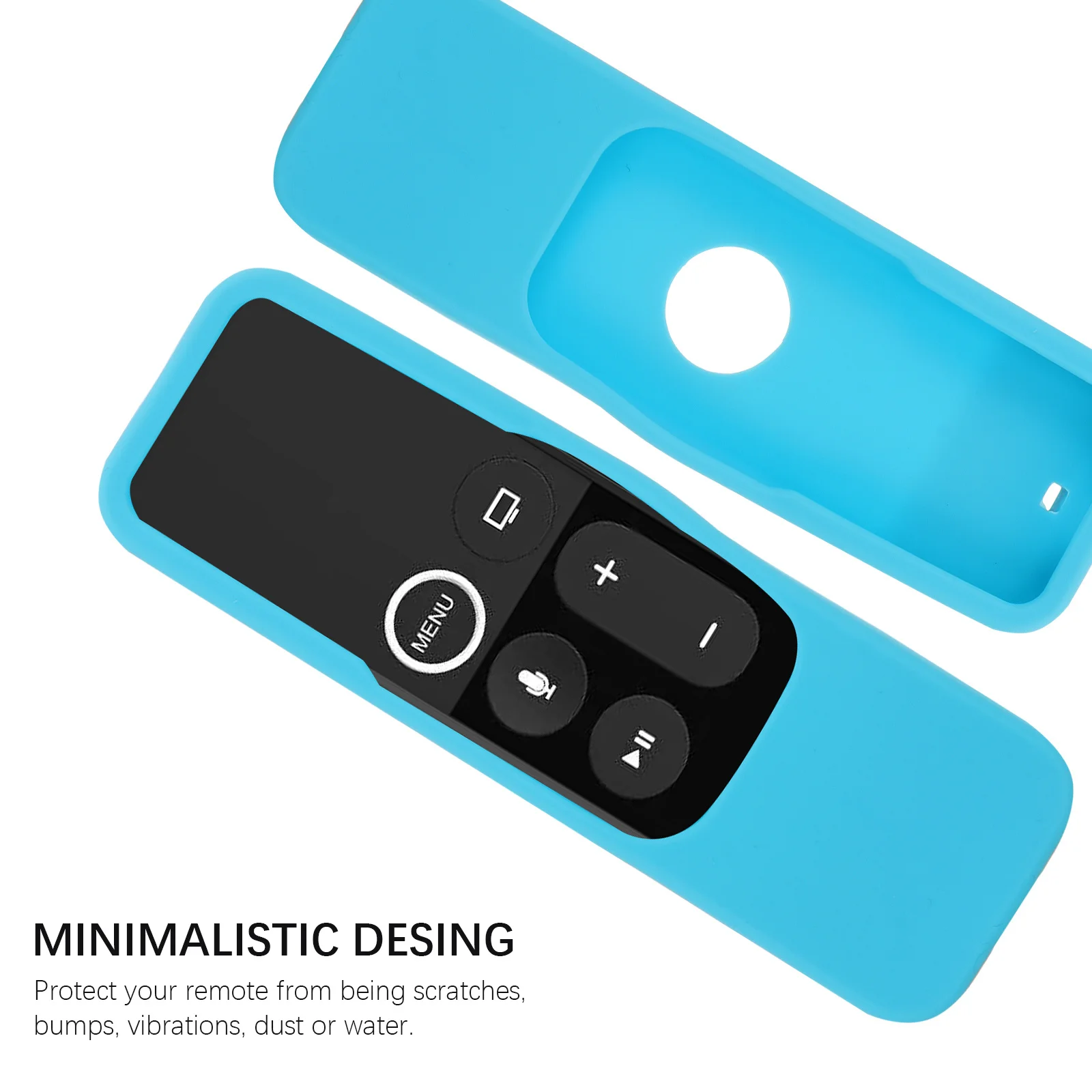 

2Pcs Silicone Remote Cover Protective Case Washable for Remote Controller Anti-Scratch Sleeve