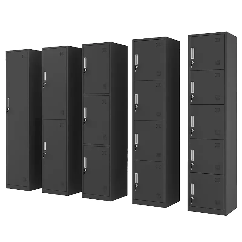 

Single door locker tin cabinet dormitory staff locker steel cabinet locker simple single office wardrobe