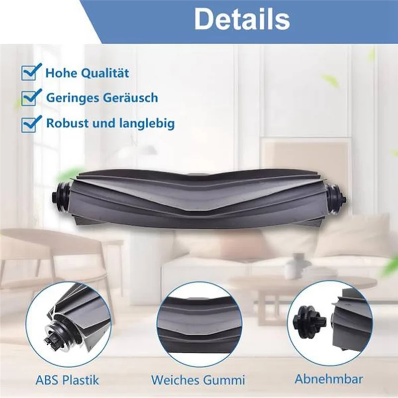 

B50C 13PCS For Xiaomi X20+ X20 Plus Vacuum Cleaner Replacement Parts Brush Filter Dust Bag Mop Cloth And Main Brush Cover Kit