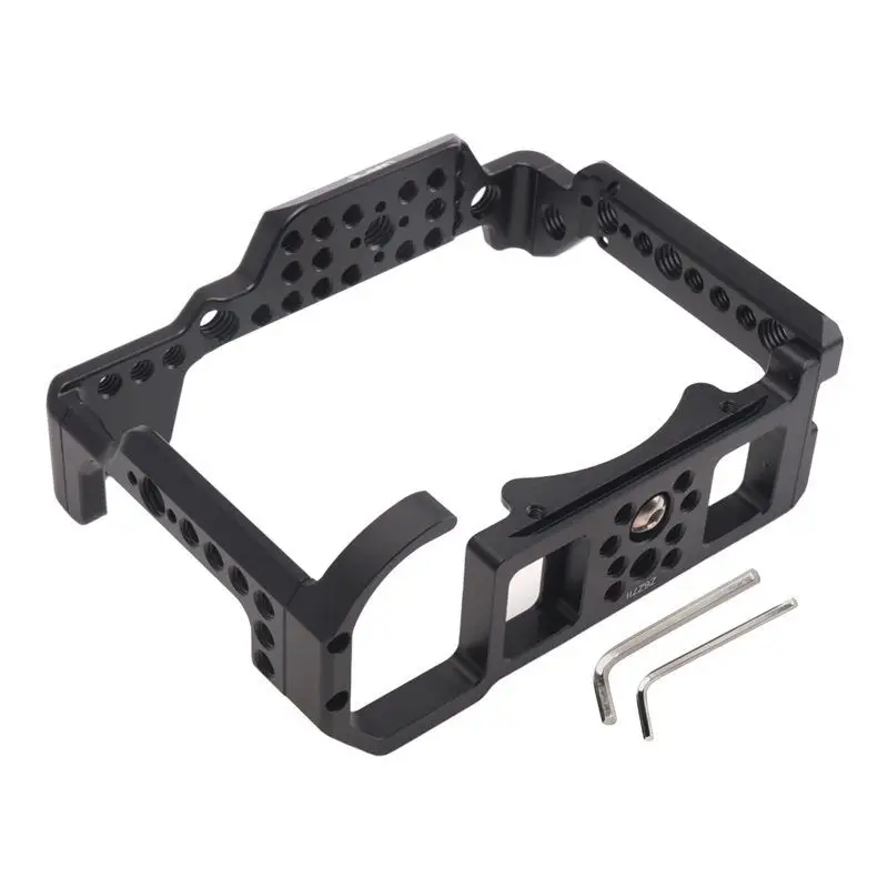 【RECOMENDAR】Aluminum Alloy Camera Cage With Cold Shoe Mount For Nikon Z5/Z6/Z7/Z6II/Z7II Models Case Design
