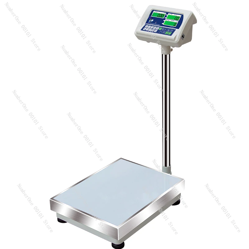 counting and pricing electronic table scale commercial 750kg high-precision accurate 1g weighing floor pound electric scale