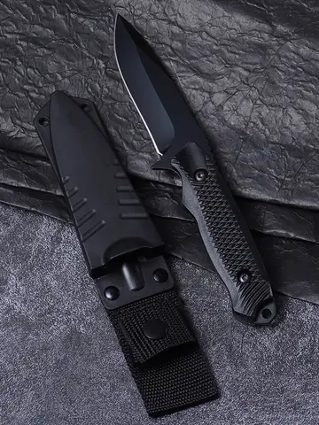 Black Blade Fruit Knife, High-End Multi-Function Knife, Western Knife, Steak Knife, Barbecue Knife, Peeling Knife
