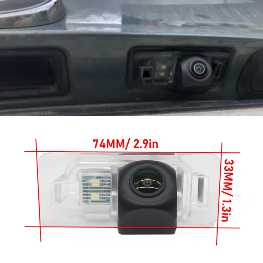 Rear View Reverse Camera CCD Night Vision Camera Back Up License Plate Light Camera For Mini Cooper R50 R52 R53 R56 2001~2008