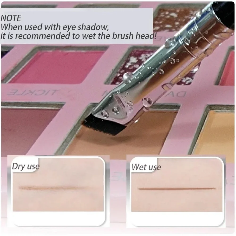 Upgrade Blade Eyeliner Brush Ultra Thin Fine Angle Flat Eyebrow Brush Liner Brow Place Makeup Brush Precise Detail