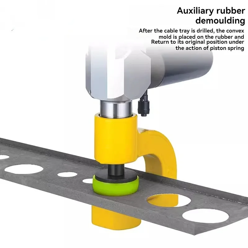 90KN 전기 유압식 다리 천공기 충전식 리튬 배터리 다리 천공 작업물 펀칭기
