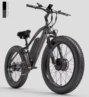 Lankeleisi MG740PLUS Electric Bike 2000W Dual Motor 48V20AH 26*4.0 Inch Fat Tire Mountain Electric Bicycle Hydraulic Brake Ebike