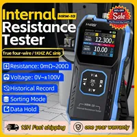 FNIRSI HRM-10 Battery Voltage Internal Resistance Tester High-precision AC Acid 18650 Lithium Lead Car Battery Capacitor Tester