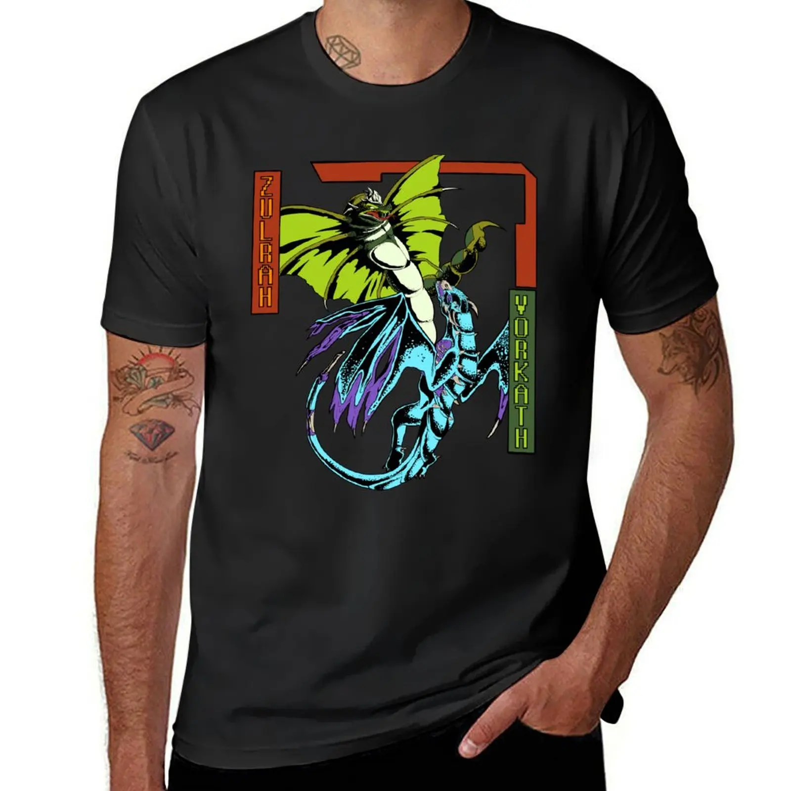 Zulrah & Vorkath T-Shirt blacks graphics plus sizes sweat men clothing