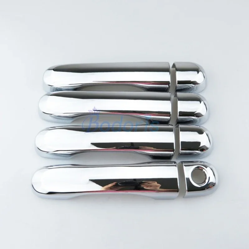 For Jeep Renegade 2016 2017 2018 Door Handle Cover Interior Trim Panel With Without Smart Hole Chrome Car Styling Accessories