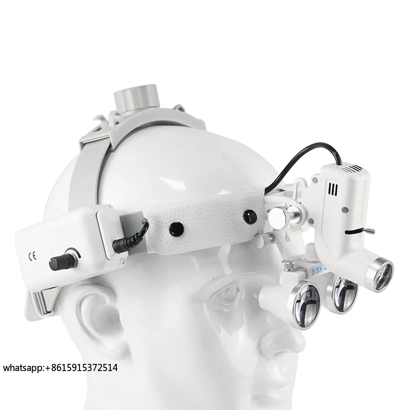 Factory Direct Sale Led Portable Head Light Dental Loupes Surgical Loupes Binocular Magnifying Glasses