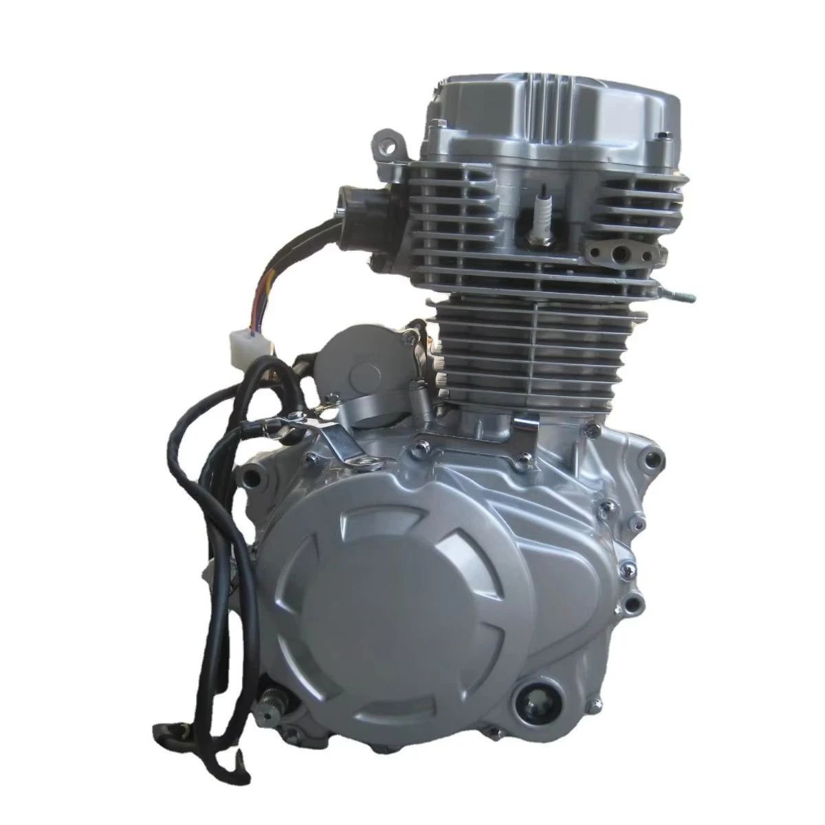 Fabricante de Motores en Guangzhou, Motor de Motocicleta de 3 Ruedas, 1 Cilindro, 2 Tiempos, Refrigerado por Aire, 125CC/150CC/175CC/200CC