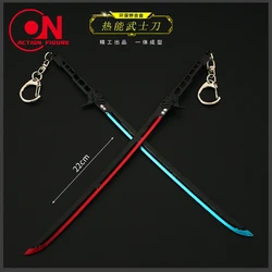 1/6 1/12  Soldier Mini 9cm 22cm Samurai Sword Red Blue Twin Sabres Model Accessories Fit 6'' Soldier Action Figures Body