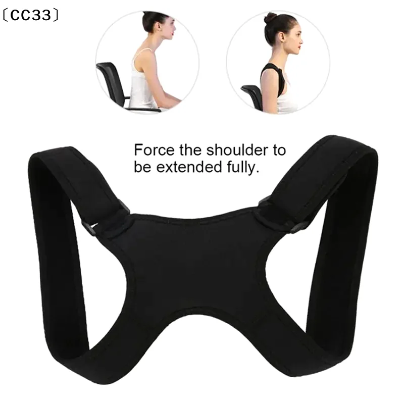 Picture 5: Adjustable Back Posture Corrector Neck Back Support Belt Spine Shoulder Brace Support Belts  Invisible Hunchback Belts〔CC33〕
