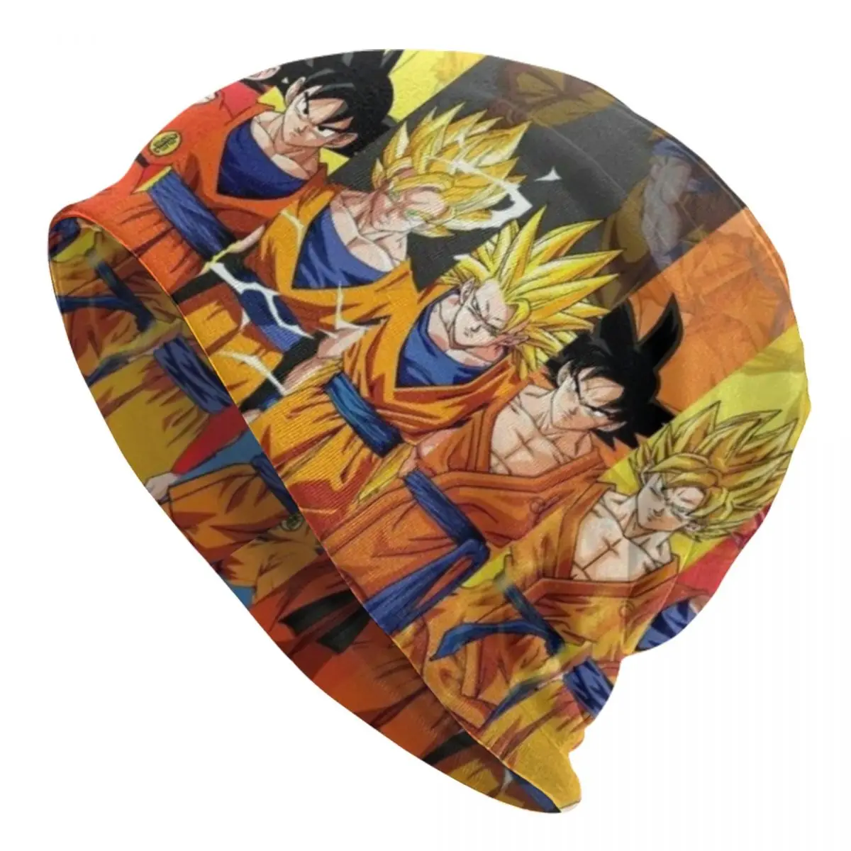 Dragon Ball Z Dragonball Anime Chemo Beanie Cap Mann Frau Winter Kopfbedeckung Skullies Cap Motorhaube Strickmützen