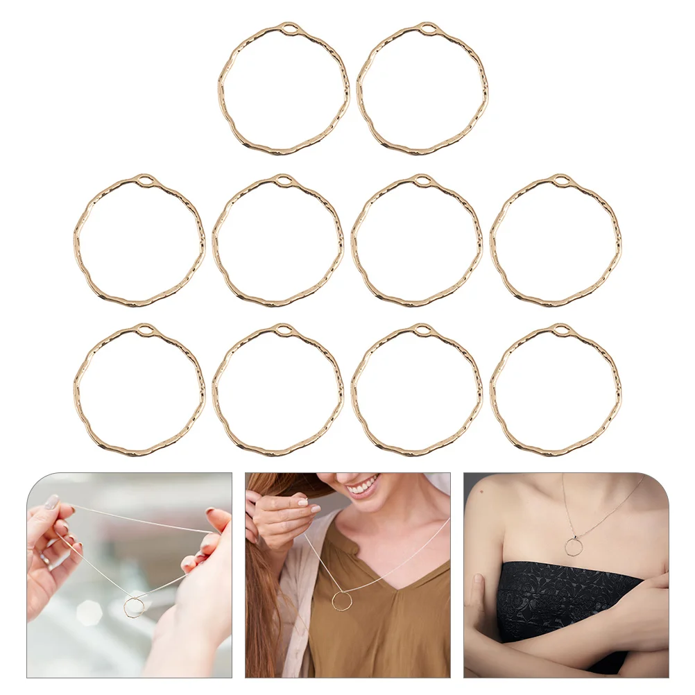 

10 шт., рамки для ювелирных изделий из сплава, открытая полая рамка, подвески, подвески, сделай сам, изделия из смолы, брелок, ожерелье, изготовление сережек