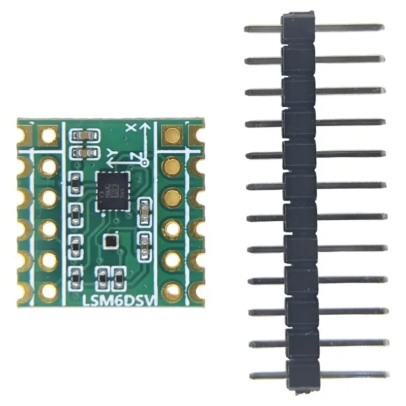 Six-Axis Sensor LSM6DSV+QMC6309 Module Supports SPI/IIC Interface For Smolslime For Slimevr