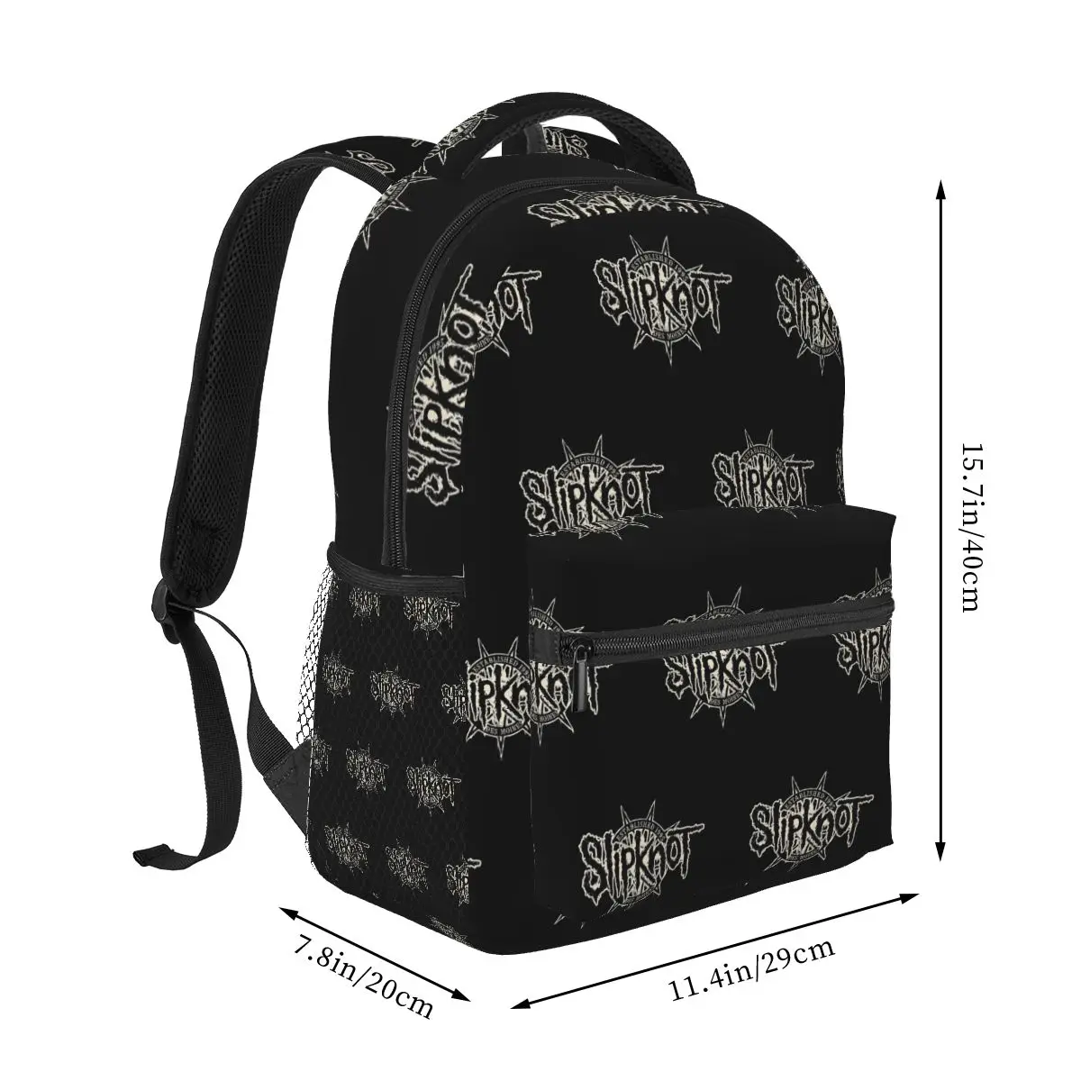 S-Slipknots Heavy Mental Music Backpack Student Boys Girls BookBag Kids School Bag Computer Shoulder Bags for Men Women