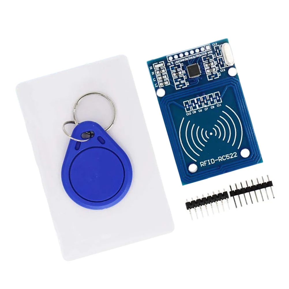 وحدة RFID RC522 مجموعات MFRC-522 وحدة القرب بطاقة IC 13.56 ميجا هرتز مع العلامات SPI الكتابة قراءة سهلة الاستخدام حجم صغير