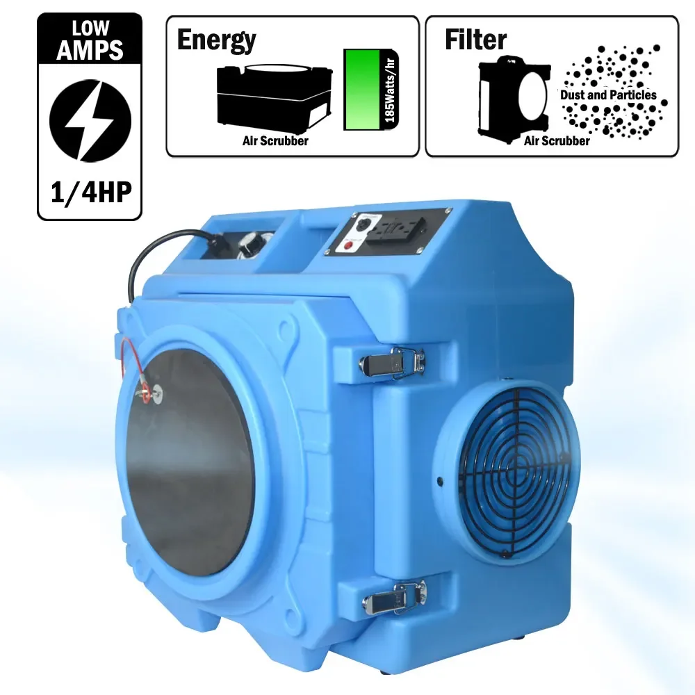 Kommerzieller GFCI HEPA 3-Stufen-Filter, Luftstation-Schrubber, Reinigungsgeräte, Einkaufen, kommerzieller elektrischer Wäscher für Wasserschäden