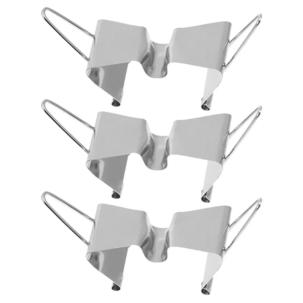 3pcs Canvas Clips Stainless Steel Frame Separating Clamps Wet Carrier Adjustable Tightness Various Sizes Artwork Compatibility